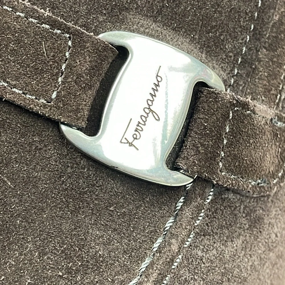 Salvatore Ferragamo buttery suede